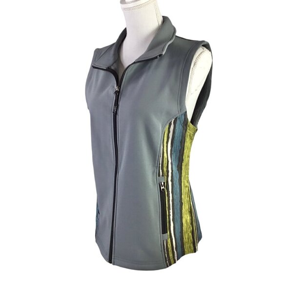 Boardroom Eco Apparel NWT Twilight Vest Canada Full Zip Size M Embroidered 'KI' - Picture 2 of 12
